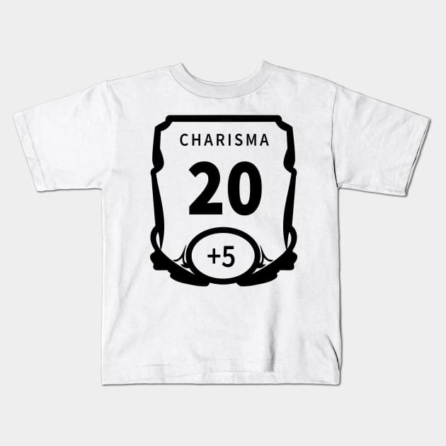 CHARISMA Kids T-Shirt by PrinceSnoozy